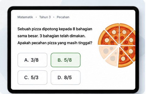 Soalan berformat penilaian